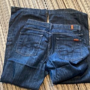 7 for all mankind ginger style trouser jeans